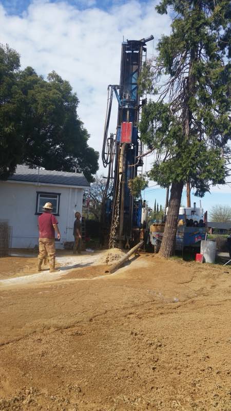 Tri County Drilling & Pump drill rig on a well job